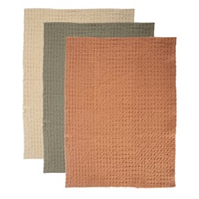 Kuchyňská utěrka vafle 3 ks