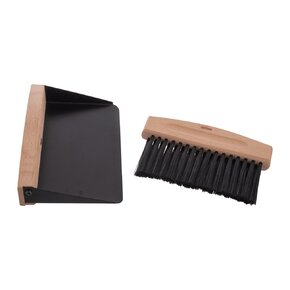 Smetáček s lopatkou a magnetem mini BLACK