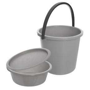 Vědro s dřezem a víkem 3v1 13 l