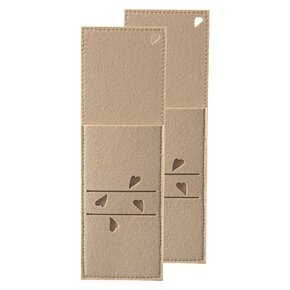 Kapsa na příbory SRDÍČKA 2 ks