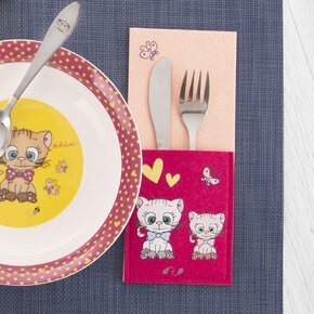 Kapsa na příbory KOCOUŘI