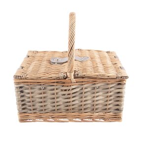 Piknikový koš s textilní vsadkou