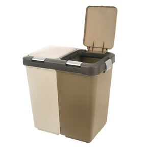 Odpadkový koš na tříděný odpad Dust 2x20 l