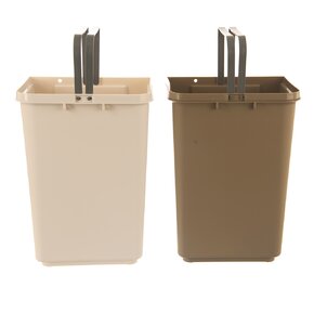 Odpadkový koš na tříděný odpad Dust 2x10 l