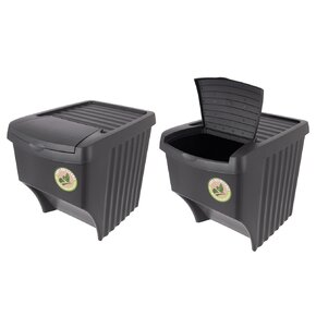 Odpadkový koš na tříděný odpad 3x22 l