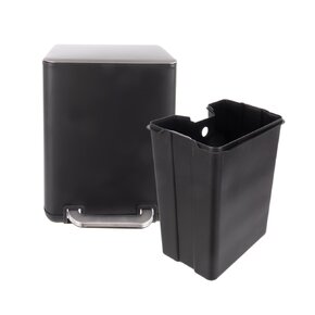 Odpadkový koš BLACK 6 l