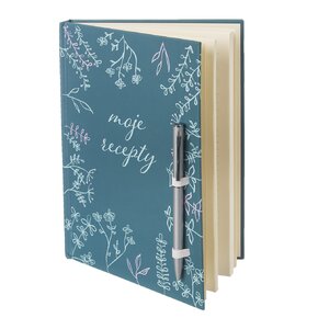 Kniha na recepty s tužkou LOUKA 