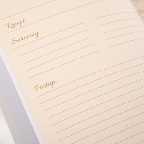 Kniha na recepty DOMKY 