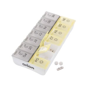 Organizér na léky týdenní 2 sekce