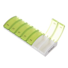 Organizér na léky týdenní s pouzdrem