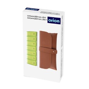 Organizér na léky týdenní s pouzdrem