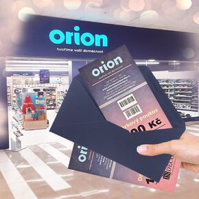 Dárkový poukaz Orion/Indecor 500 Kč
