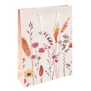 Dárková taška květy 25x8,5x34 cm