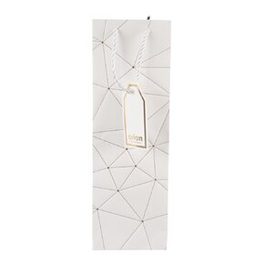 Dárková taška mřížka 12x9x36 cm