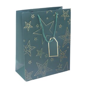 Dárková taška hvězda 26x12x32 cm 
