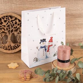 Dárková taška SNĚHULÁK 26x12x32 cm