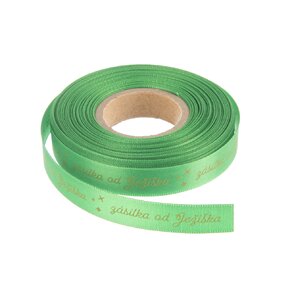 Vánoční stuha Zásilka od Ježíška 25 m