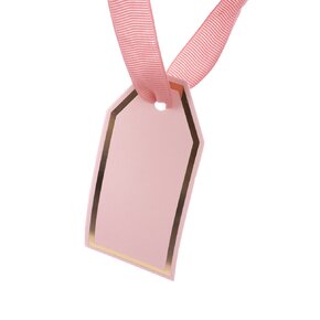 Dárková taška vytlačovaná srdíčka 12x9x36 cm