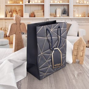 Dárková taška mřížka 18x10x23 cm