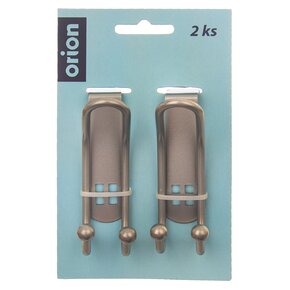 Dvojitý háček na dveře 2 ks