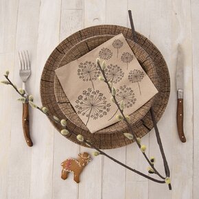 Servírovací ubrousky Pampelišky