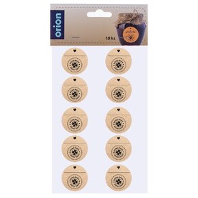 Samolepky HOME MADE prázdné 10 ks