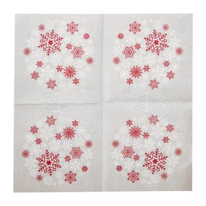 Servírovací ubrousky baňka VLOČKA