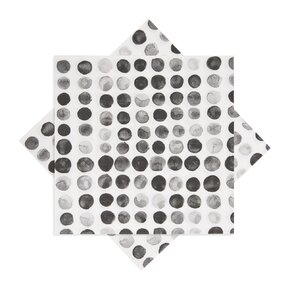 Servírovací ubrousky puntíky 33x33 cm