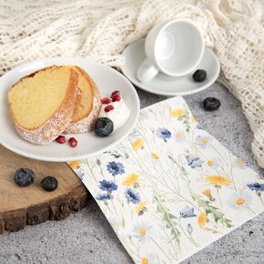 Servírovací ubrousky jarní květy