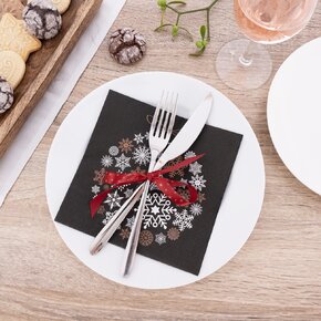 Servírovací ubrousky baňka