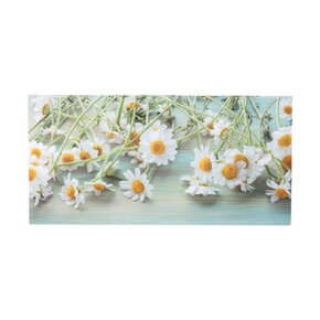 Papírová obálka heřmánek s vloženou kartičkou