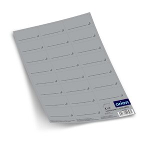 Samolepky na kořenky GREY