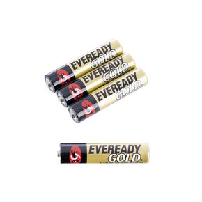 Alkalické baterie mikrotužka AAA 1,5 V 4 ks