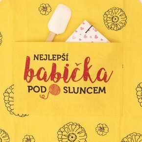 Kuchyňská zástěra NEJLEPŠÍ BABIČKA