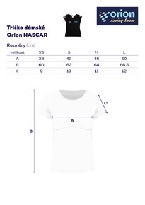Tričko dámské Orion NASCAR vel. L