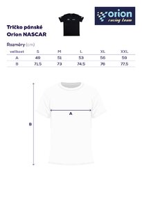 Tričko pánské Orion NASCAR vel. XL
